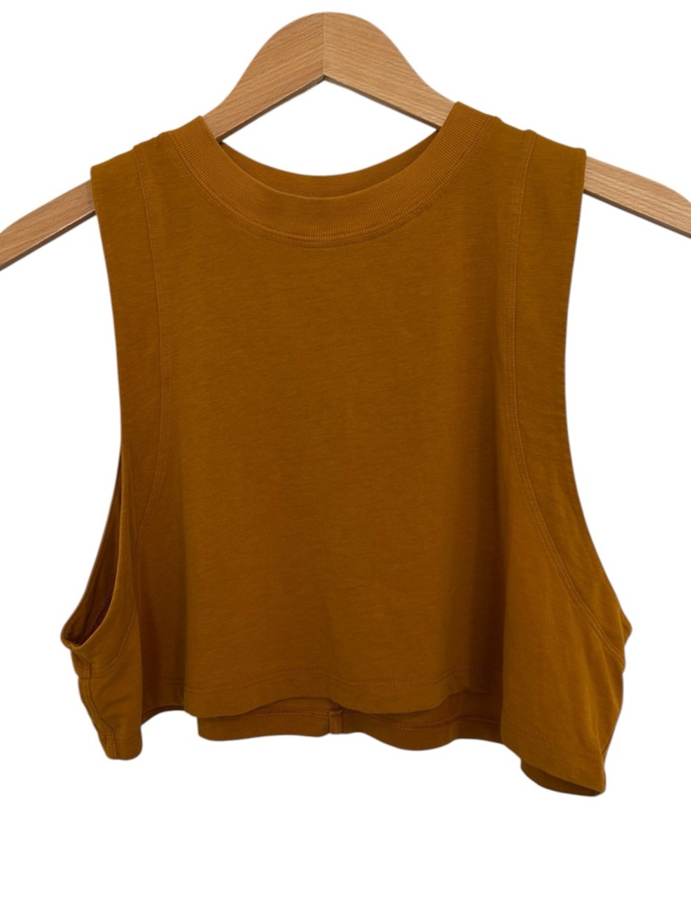 Lululemon Muscle Love Crop Tank Top *Tough in Gold Spice 4